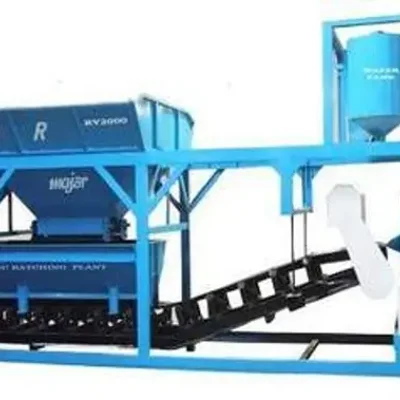 Heavy Duty Automatic Batching Plant with 15 HP Geared Motor